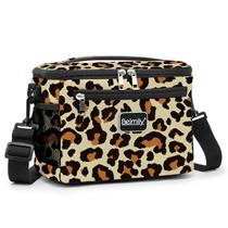 Lancheira BEIMILY Small Isolated Soft Cooler Tote 8L Leopard Lancheira BEIMILY Small Isolated Soft Cooler Tote 8L Leopard