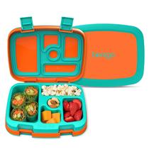 Lancheira Bentgo Kids Bento-Style com 5 compartimentos laranja Lancheira Bentgo Kids Bento-Style com 5 compartimentos laranja