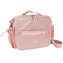 Lancheira Bentgo Kids Glitter Edition Petal Pink 3 anos ou mais