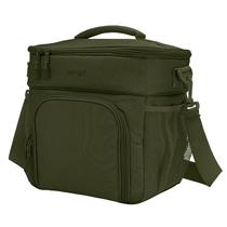 Lancheira Bentgo Prep Deluxe Isolada Multimeal Verde Azeitona