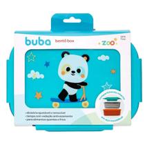 Lancheira Bento Box Buba Panda Azul Lancheira Bento Box Buba Panda Azul