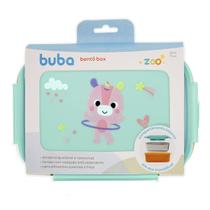 Lancheira Bentô Box com Divisórias Buba Zoo Unicórnio Lancheira Bentô Box com Divisórias Buba Zoo Unicórnio