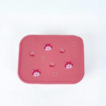 Lancheira Bento Box em Aço Inox com Divisórias Removíveis Lia - Petit Piá Lancheira Bento Box em Aço Inox com Divisórias Removíveis Lia - Petit Piá