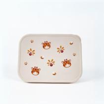 Lancheira Bento Box em Aço Inox com Divisórias Removíveis Sol- Petit Piá Lancheira Bento Box em Aço Inox com Divisórias Removíveis Sol- Petit Piá