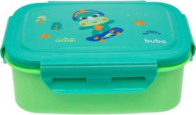 Lancheira Bento Box Pote Inox Infantil Com Divisória Buba