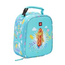 Lancheira, bolsa reutilizável macia isolada LEGO CHARACTER HOT DOG GUY