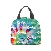 Lancheira, bolsa térmica, biscoitos de anime, bolsa de bento portátil Lancheira, bolsa térmica, biscoitos de anime, bolsa de bento portátil