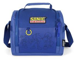 Lancheira Bolsa Térmica Escolar Juvenil Original Sonic