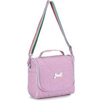 Lancheira Bolsa Térmica Juvenil Menina Escolar Matelassê Denlex