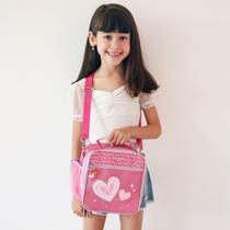Lancheira Bolsa Térmica Necessaire Marmita Lanches Infantil Escola Passeio Creche Menino Menina Alça Ombro Lancheira Bolsa Térmica Necessaire Marmita Lanches Infantil Escola Passeio Creche Menino Menina Alça Ombro