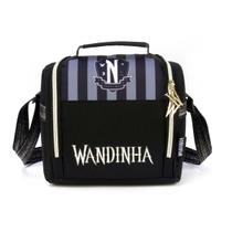 Lancheira Bolsa Térmica Wandinha Original Preta LA47265