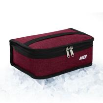 Lancheira congelável MIER Frozen Mini Cooler Vermelho Escuro Lancheira congelável MIER Frozen Mini Cooler Vermelho Escuro