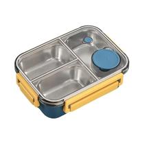 Lancheira De Aço Inoxidável À Prova De Vazamentos Para Adultos E Crianças Com Utensílios, Recipiente Lancheira De Aço Inoxidável À Prova De Vazamentos Para Adultos E Crianças Com Utensílios, Recipiente