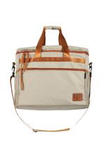 Lancheira de Transporte Pet Up4you Grande Transversal com Bolso 4 Peças para Viagem - Bege