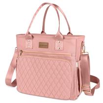 Lancheira EASYA Grande Isolada de Nylon Térmica 13L Rosa Feminina