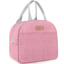 Lancheira EASYFUN isolada para mulheres e homens adultos (rosa)