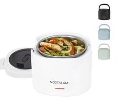 Lancheira Elétrica Aquecida Nostalgia - 600mL - Branca