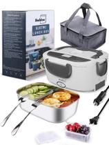 Lancheira Elétrica Buddew 80W - Aquecedor de Alimentos 1,5L
