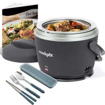 Lancheira elétrica para alimentos Crock-Pot 20mL com conjunto de talheres