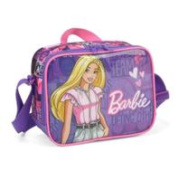 Lancheira Escolar Barbie Fashion Violeta - LA38183BB-VL - Luxcel