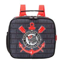 Lancheira Escolar Corinthians Preta Infantil Xeryus Lancheira Escolar Corinthians Preta Infantil Xeryus