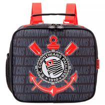Lancheira Escolar Corinthians R1 21cm Preto 13884 - Xeryus
