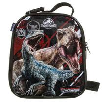 Lancheira Escolar Dermiwil Jurrasic World Preto-37408