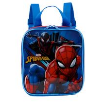 Lancheira Escolar Homem Aranha Miles Bolsa Térmica Infantil