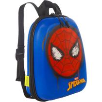 Lancheira Escolar Homem Aranha Spider Man 3d Maxtoy Lancheira Cor Azul