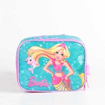Lancheira Escolar Infantil Barbie La39973bb Verde