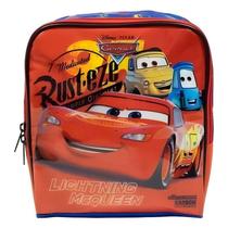 Lancheira Escolar Infantil Carros 10634 Azul - Xeryus Lancheira Escolar Infantil Carros 10634 Azul - Xeryus