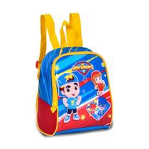 Lancheira Escolar Infantil Os Aventureiros Luccas Neto Azul Lancheira Escolar Infantil Os Aventureiros Luccas Neto Azul