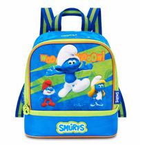 Lancheira Escolar Infantil Os Smurfs Clio Style Merendeira Lancheira Escolar Infantil Os Smurfs Clio Style Merendeira