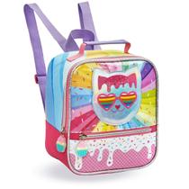 Lancheira Escolar Infantil Térmica Feminina Criança C/ Alças Personagem Colorida Compacta Menina Lancheira Escolar Infantil Térmica Feminina Criança C/ Alças Personagem Colorida Compacta Menina