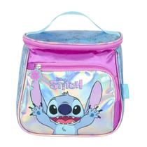 Lancheira Escolar Juvenil Holográfica de Costas Stitch Lancheira Escolar Juvenil Holográfica de Costas Stitch