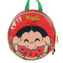 Lancheira Escolar Luxcel Turma da Mônica Magali Vermelho