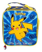 Lancheira Escolar Pokémon Térmica Meninos Original Nova
