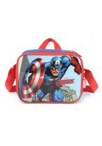 Lancheira Escolar Térmica Capitão América Original Marvel Lancheira Escolar Térmica Capitão América Original Marvel