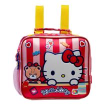 Lancheira Escolar Térmica Da Hello Kitty Cetim - Ref 15384 Lancheira Escolar Térmica Da Hello Kitty Cetim - Ref 15384