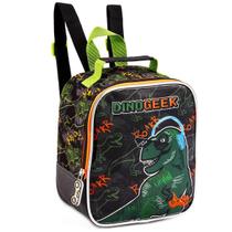 Lancheira Escolar Térmica Dinossauro em Poliéster 22x20x8cm Lancheira Escolar Térmica Dinossauro em Poliéster 22x20x8cm