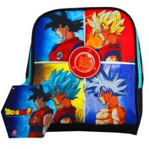 Lancheira Escolar Térmica Dragon Ball Super Db3162L ul