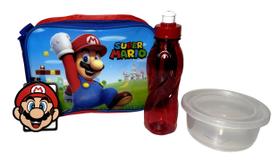 Lancheira Escolar Térmica Infantil Juvenil Estampa Personagem Jogo Super Mario Bros Unissex Menino Ou Menina Bolsa Luxcel Lancheira Escolar Térmica Infantil Juvenil Estampa Personagem Jogo Super Mario Bros Unissex Menino Ou Menina Bolsa Luxcel
