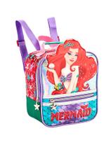 Lancheira Escolar Térmica Mermaid Sereia Ruiva DENLEX LA1466 Lancheira Escolar Térmica Mermaid Sereia Ruiva DENLEX LA1466