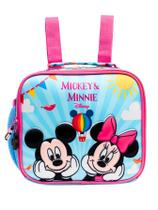 Lancheira Escolar Térmica Minnie e Mickey Original Disney