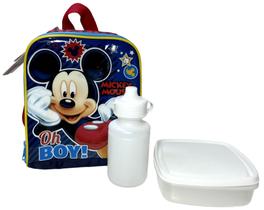 Lancheira Escolar Térmica Personagem Infantil Mickey Mouse - Disney - Xeryus