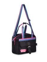 Lancheira Escolar Térmica Rebecca Bonbon Flor Preto Rb24107 Lancheira Escolar Térmica Rebecca Bonbon Flor Preto Rb24107