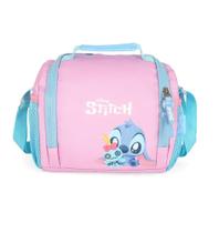 Lancheira Escolar Termica STITCH BABY E XEPA Disney Rosa Luxcel LA50043SC0300