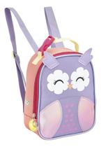 Lancheira Escolar Zoop Coruja Roxa - LA42027