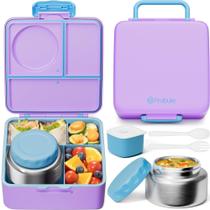 Lancheira Fimibuke Bento Box para crianças e adultos com garrafa térmica 250mL Lancheira Fimibuke Bento Box para crianças e adultos com garrafa térmica 250mL