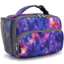 Lancheira FlowFly Kids Isolated Soft Bag Galaxy para escola